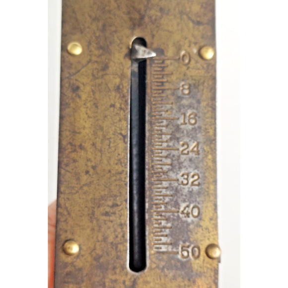 Landers Improved Balance Spring Hook Scale No 2 Mercantile Hanging 0-50 Lbs Barn - Picture 6 of 10